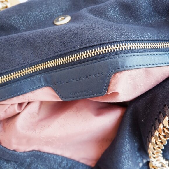 Authentic Preowned Stella McCartney Navy Fallabela Two Way Shoulder Bag - Picture 11 of 13